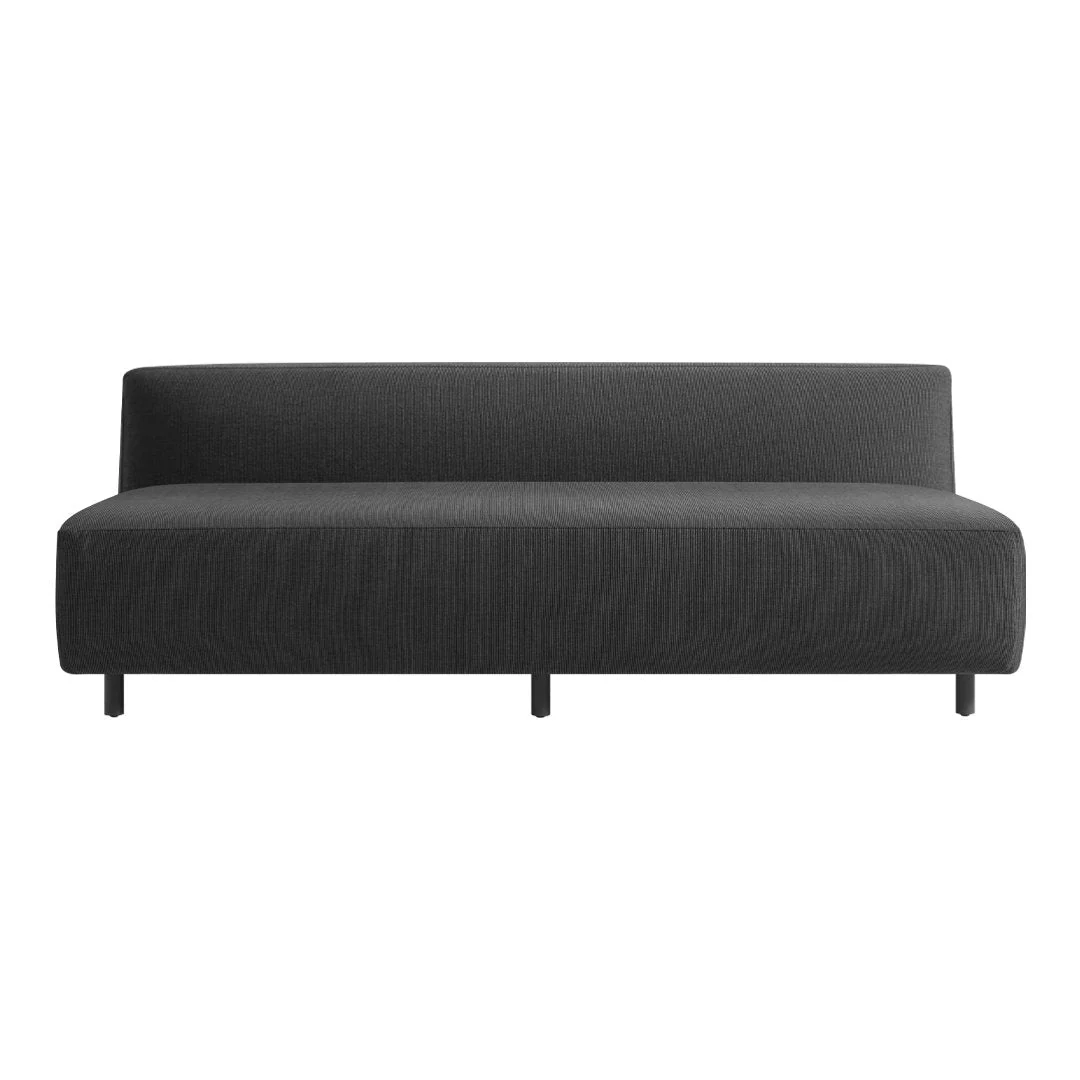 9 Yard Outdoor 72" Armless Sofa