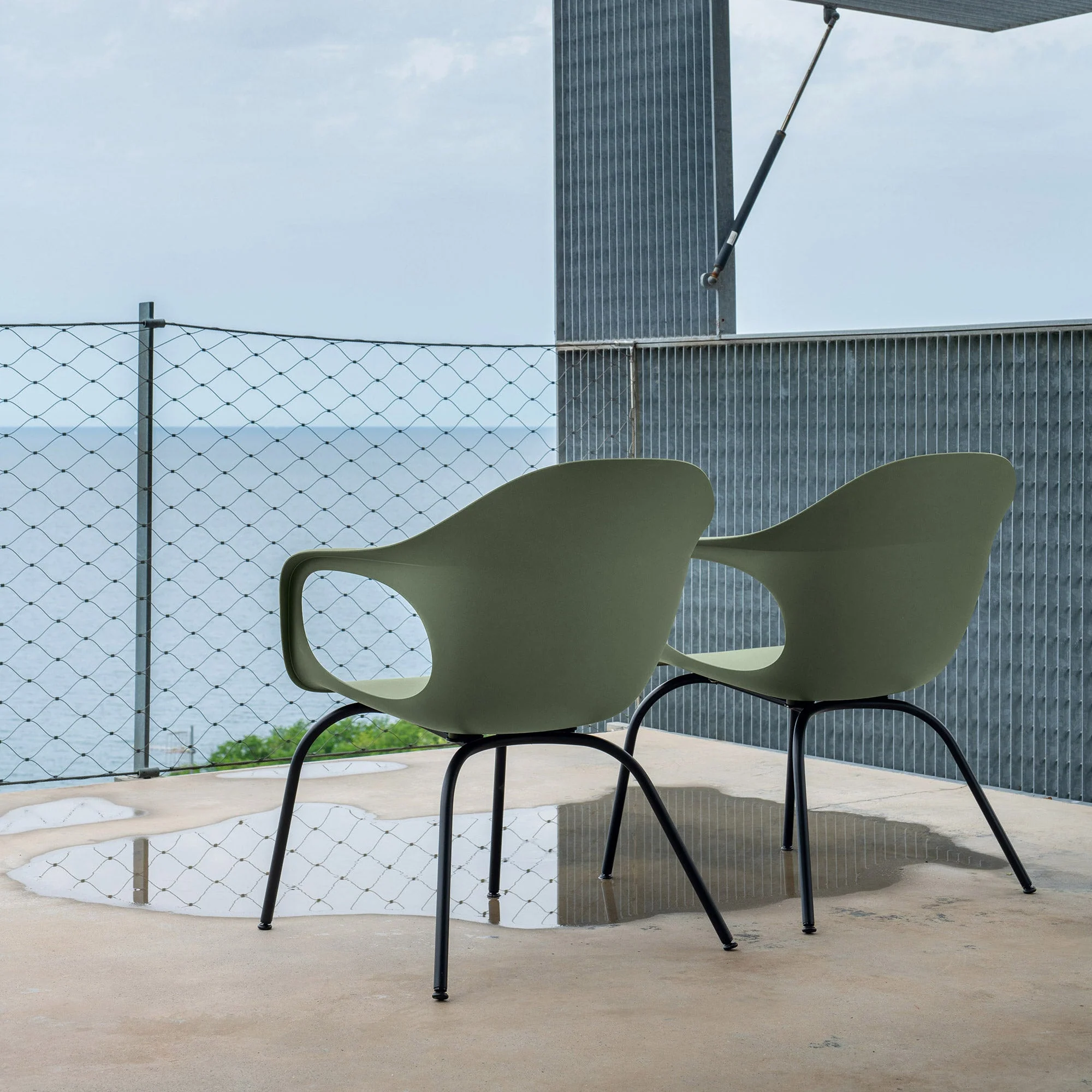 Elephantino Outdoor Dining Armchair - Open Arms thumbnail 5